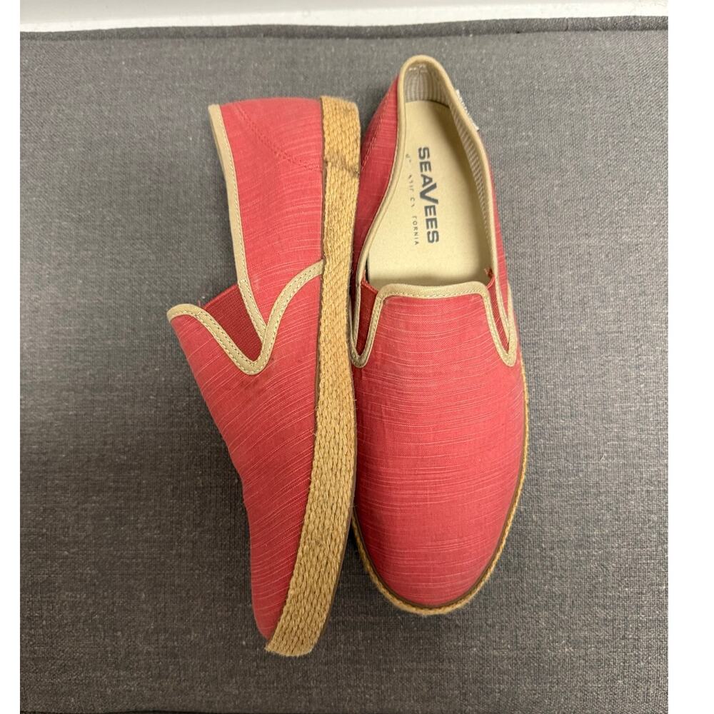SeaVees Baja Slip On Classic Sunset Slub Casual Loafers Shoes Men Size 11